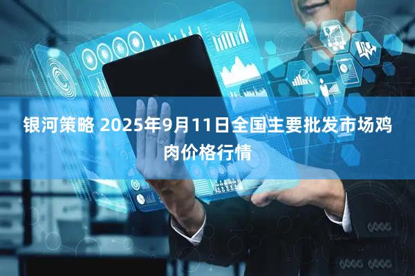银河策略 2025年9月11日全国主要批发市场鸡肉价格行情